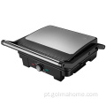 180 grau aberto elétrico contato grade sanduíche imprensa panini maker 2 fatia Contate o Grill com bandeja de óleo